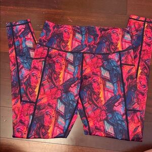 NEW CVG Constantly varied Gear Vibrant Graphic Leggings